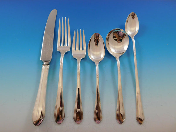 Lady Diana by Towle Sterling Silver Flatware Set for 8 Service 56 pieces