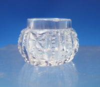 Rose by Unknown Sterling Silver Cut Crystal Jelly Jar Small 1 3/4" (#7265)