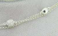 14k White and Yellow Gold 1/2ct Genuine Natural Diamond Necklace (#J4182)