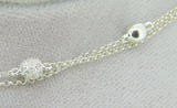 14k White and Yellow Gold 1/2ct Genuine Natural Diamond Necklace (#J4182)