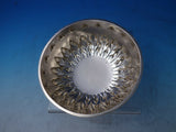 French 800 Silver Caviar Bowl w/ Lid Flower & Leaf Design c1870 (#6130)
