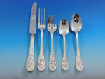Quintessence by Lunt Sterling Silver Flatware Set 8 Service 49 pieces Floral
