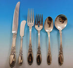 Old Mirror by Towle Sterling Silver Flatware Set for 8 Service 58 Pieces