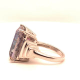 New Women's Ring 925 Sterling Silver Simulated Mystic Topaz Multi-Color Size 9