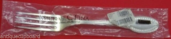 Impero by Zaramella Argenti Sterling Silver Vegetable Serving Fork 9 3/4" New
