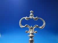 SB Silverplate Hookah / Water Pipe with 4 Chains and Various Implements (#6493)
