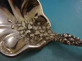 Old Orange Blossom by Alvin Sterling Silver Preserve Spoon 7 3/4"