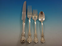 Old Master by Towle Sterling Silver Flatware Set for 8 Service 59 Pieces L Mono