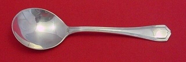 Hepplewhite by Reed & Barton Sterling Silver Cream Soup Spoon Birks 6"