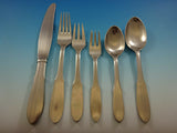 Mitra Mirror by Georg Jensen Stainless Steel Flatware Set For 8 Service Estate