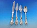 Alexandra by Lunt Sterling Silver Flatware Set for 6 Service 33 pieces