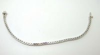 14k White Gold 4.5ct Genuine Natural Diamond Tennis Bracelet (#J3693)