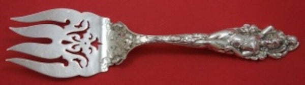 Love Disarmed by Reed and Barton Sterling Silver Buffet Fork Pierced 10 1/2"