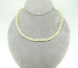 65 Carats Strand of Genuine Natural Opal Beads Necklace (#J5023)