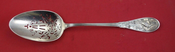 Japanese By Tiffany and Co. Sterling Silver Vegetable Serving Spoon 10 3/8"