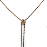 Victorian Gold Filled Watch Chain with Seed Pearl (#J5465)