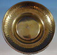 Mixed Metals by Whiting Sterling Silver Aesthetic Bowl Copper Flowers #916 #1096
