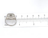 14k White Gold Genuine Natural Rock Crystal Quartz Filigree Ring Jewelry #J5931
