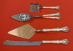 Rose Cascade by Reed and Barton Sterling Silver Dessert Serving Set 4pc Custom