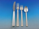 Bernadotte by Georg Jensen Sterling Silver Flatware Set Service 40 pcs Dinner