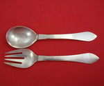 Continental by Georg Jensen Sterling Silver Salad Serving Set 2pc AS 8 1/2"