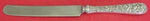 Repousse by Kirk Sterling Silver Dinner Knife Blunt 9 3/4" Antique Flatware