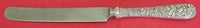 Repousse by Kirk Sterling Silver Dinner Knife Blunt 9 3/4" Antique Flatware