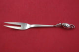 Blossom by Georg Jensen Sterling Silver Cold Meat Fork #84 2-tine 5 1/8"