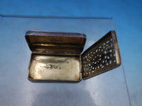 Joseph Willmore English Georgian Sterling Silver Vinaigrette Birmingham (#6740)
