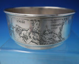 William Kerr Sterling Silver Child's Bowl Nursery Rhyme Characters #1399 (#5174)
