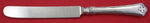 Carmel by Wallace Sterling Silver Dinner Knife Old French SP Blade 9 3/4"