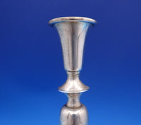 Colonial by B and M Sterling Silver Candlestick Pair #165 6 1/2" Tall (#6973)