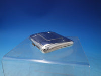 Murrle Bennet MB English Sterling Silver Card Case Hearts Birmingham 1904 #6501