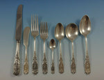 Milburn Rose by Westmorland Sterling Silver Flatware Set For 8 Service 71 Pieces