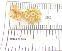 14k Yellow Gold 1 Carat Total Weight Genuine Natural Diamond Drop Earrings #J656