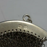 S. Blacknesee & Son Ltd. English Sterling Silver Mesh Coin Purse w/Chain (#3011)