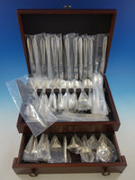 Awakening by Towle Sterling Silver Flatware Set Service 105 Pcs Mid-Century Mod