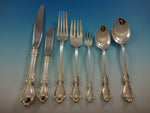 Hampton Court by Reed and Barton Sterling Silver Flatware Set 8 Service 62 Pcs