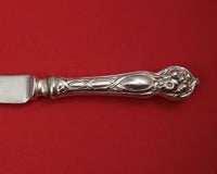 Orchid By Watson Sterling Silver Regular Knife Blunt Plated Blade 8 3/4"