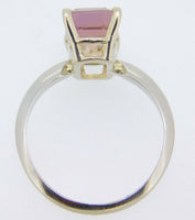 14k Gold 3.47 Carat Genuine Natural Ametrine Ring (#J4050)