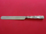 Lap Over Edge Acid Etched by Tiffany Sterling Silver Dinner Knife w/ Owl in Tree