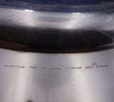 Water Lily by Camusso Peruvian .825 Silver Serving Tray Round 15" (#3188)