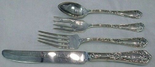 Wellesley By International Sterling Silver Regular Size Place Setting(s) 4pc