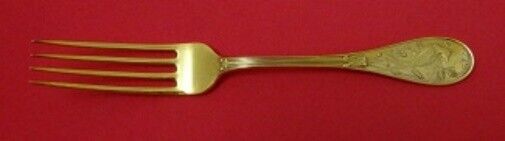 Audubon by Tiffany and Co Sterling Silver Dinner Fork 8 1/4" Vermeil Gold