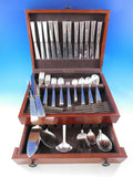 Moderne by Adra Sterling Silver Flatware Set Modernism California 140 pcs