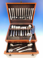 Modern Classic by Lunt Sterling Silver Flatware Set for 12 Service 101 pieces