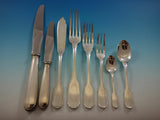 Plunir by Christofle France Silverplate Flatware Set 8 Service 65 Pcs Dinner