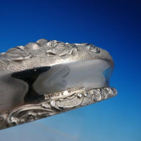 Rose by Stieff Hair Receiver Sterling Silver Lid and Daisy Jar Repousse (#4395)