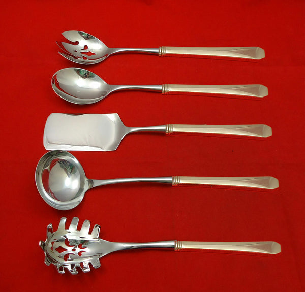 Monterey by Wallace Sterling Silver Hostess Set 5pc HHWS  Custom Made
