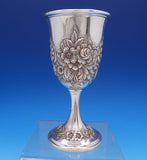 Repousse by Kirk Sterling Silver Water Goblet #72F 6 1/2" x 3 1/4" (#7811)